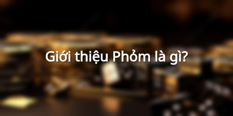 Phỏm là gì? Hiểu rõ luật chơi và cách chơi bài phỏm tá lả 1 gioi-thieu-phom-la-gi